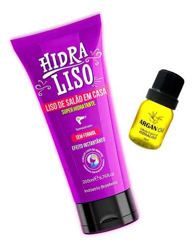 comprar Progressiva Hidraliso Orgânica Óleo De Argan Natural