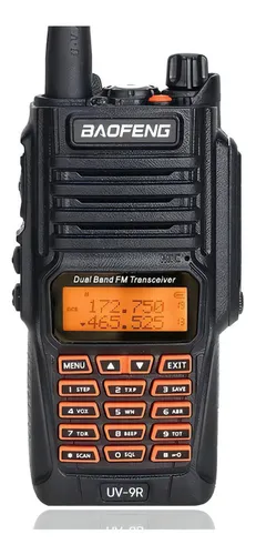 comprar Walkie-talkie Baofeng 9r Uv-9r Y Frecuencia Vhf\u002Fuhf - Negro