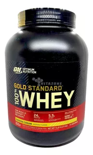 Gold Standard 100% Whey 5 Lbs Banana Optimum Nutrition.