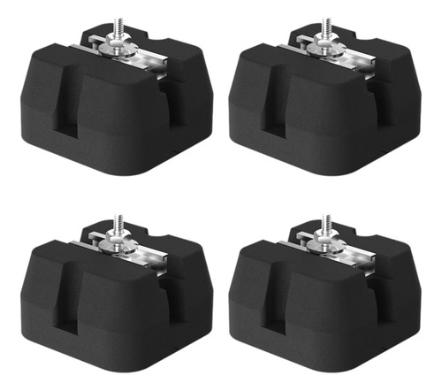 4x Almohadillas Antivibración Para Aire C100x100x65mm