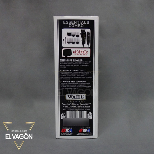 Wahl Essentials Combo Taper 2000 + Recortadora Ac Trimmer (Usado)