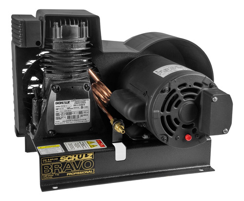 Compressor Para Poço Artesiano 3,6 Pés 1 Hp Bravo Schulz