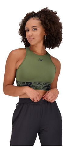 Top New Balance De Dama - Relentless Crop - Wb31175don