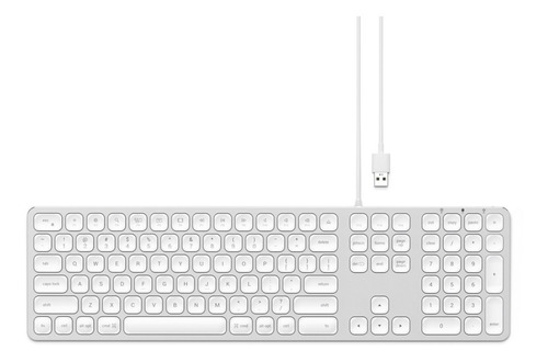 Imagen 8 de 10 de Teclado Usb + Numerico / Ingles / No Apple / Satechi Oficial