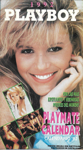 Playboy 1992 Playmate Calendar Vhs Original