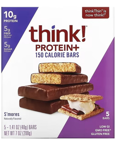 Think Thin - Barritas De Proteina 150 Calorías S'mores