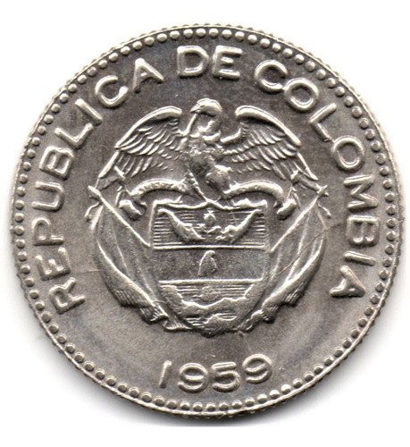 10 Centavos 1959 Sin Circular