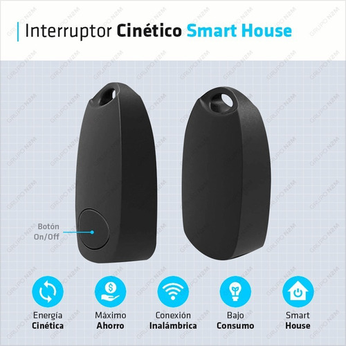 Interruptor Cinetico Control Smart House Dm-21 Domotica