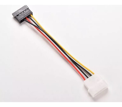 Adaptador Extensor Molex Ide 4 Pinos Para Sata 016