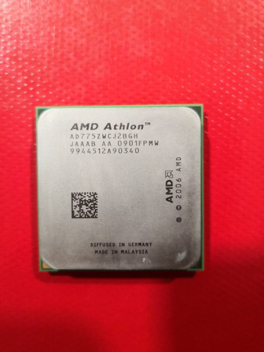 Procesador Amd Athlon X2 7750 2.7ghz Ad775zwcj2bgh Black Edi