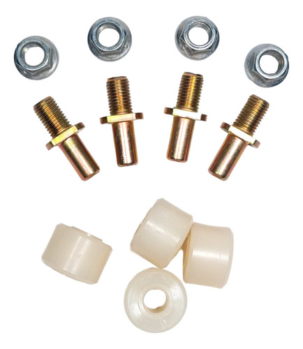 Kit Bucha Prisioneiro Porca Coroa Cg Titan Fan 125 Ate 2008