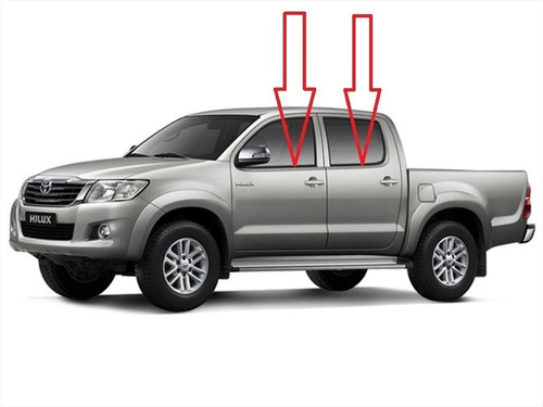 Cepillo Lame Vidrio De Puerta Toyota Hilux Kavak 2007-2015