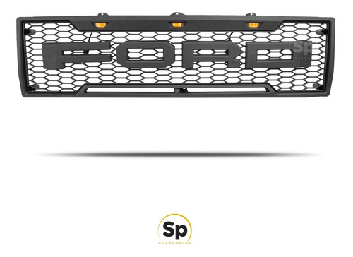 Parrilla Tipo Raptor Ford Lobo F150 1980-86 Con Led