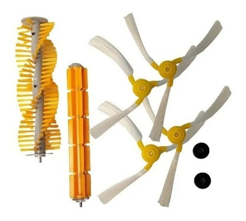 Set Kit 6 Cepillos Aspiradora Vonne Robot Inteligente Hogar