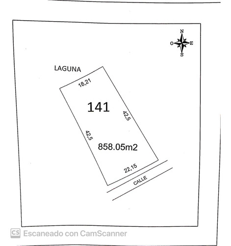 Terreno Lote  En Venta En El Naudir, Escobar, G.b.a. Zona Norte