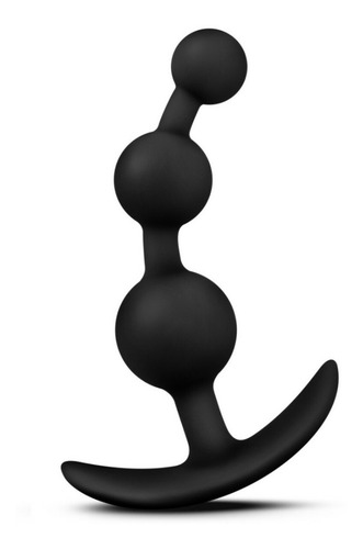 Sexo Anal Bolas Anales Estimulador Silicona Principiante Color Negro
