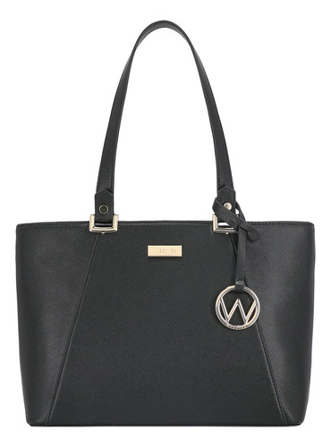 Tote Westies Dama Negro Hbcradle15we Diseño de la tela Liso