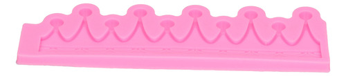 Molde Tridimensional Con Forma De Corona Para Fondant, Choco