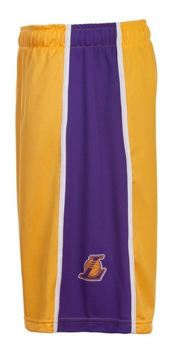 Imagen 3 de 10 de Short De Basquet Los Angeles Lakers Licencia Oficial Nba