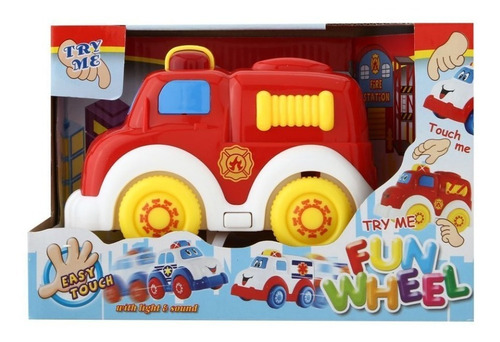 Camion De Bomberos Con Luces Y Sonido Bebes Niños Juguetes