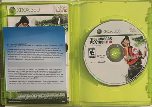Lote De 6 Juegos Para Xbox 360 (tiger Woods, Destiny, Etc) (Usado)