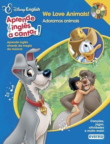 Libro Disney English: Aprende Ingles A Cantar!: We Love Ani