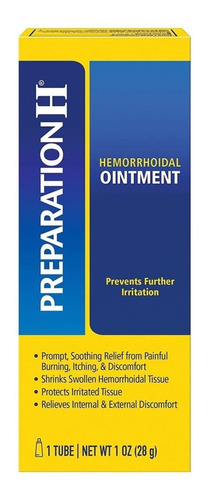 Preparation H Ointment Pomada Hemorróida 28gr Imediato