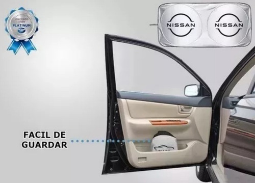 Cubre Sol Protector Solar Nissan Sentra 2015 A Medida T1 ,,