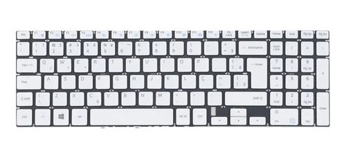 Teclado P/ Notebook Samsung Expert X41 Np300e5k-xf3br Branco