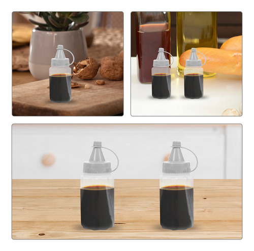 Botellas Exprimibles De Cocina De 30 Ml Para Condimentos De
