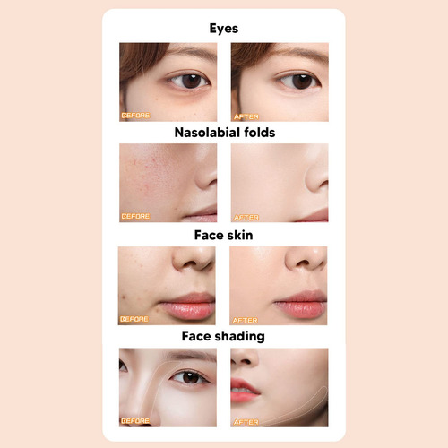 Face Fix Corrector, 3 Colores Crema Correctora A Prueba De
