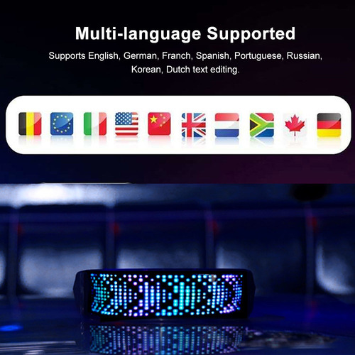 Led Fiesta Lentes Bt App Control Led Up Lentes