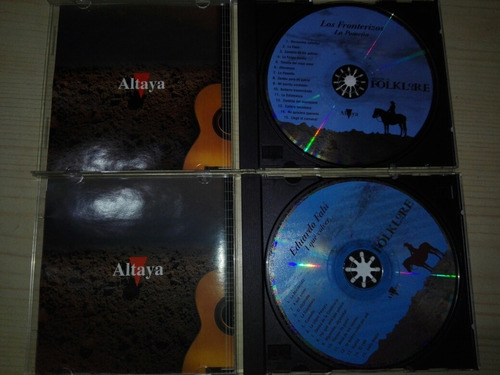 Cds De Folklore.los Fronterizos.y Otros.son 12. (Usado)