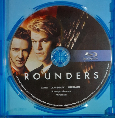 Rounders ( Apuesta Final - 1998) - Blu-ray Original