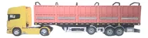 Comprar Camión Simple Eje Con Semi Alto Escala 1:32