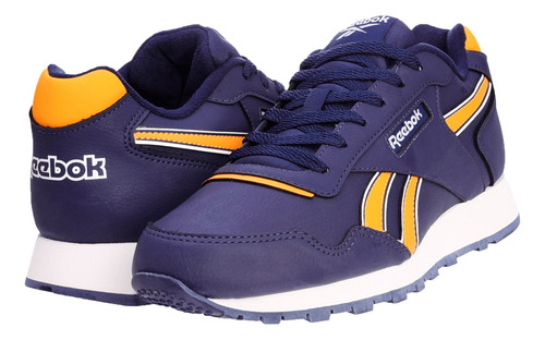 Zapatillas Reebok Lifestyle Hombre Glide Azul-naranja Cli