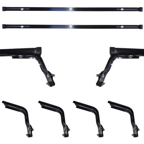 Imagem 2 de 6 de Rack Teto Roca Bagageiros Ford Escort Xr3 Hobbi 2pts 181cl