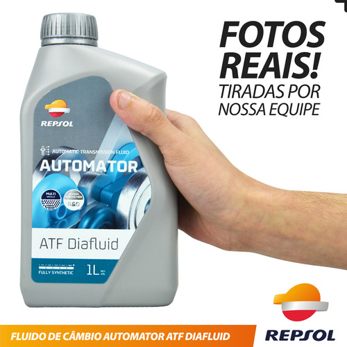 Kit 12 Un Fluido Transmissão Atf Diafluid Sintético Repsol