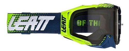 Óculos Motocross Leatt Velocity 6.5 Trilha Verde Fluo Cor da armação Verde-lima Tamanho TU