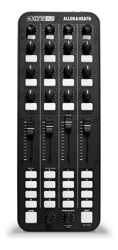 Controlador DJ Allen & Heath Xone K2 negro de 4 canales