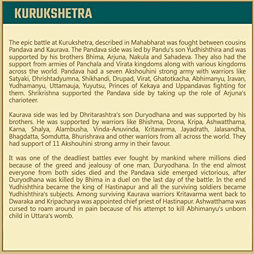 Sutradhar Ranbhoomi Kurukshetra (juego De Mesa Basado En El