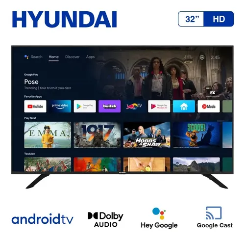 Smart TV Hyundai 32 HD Android TV