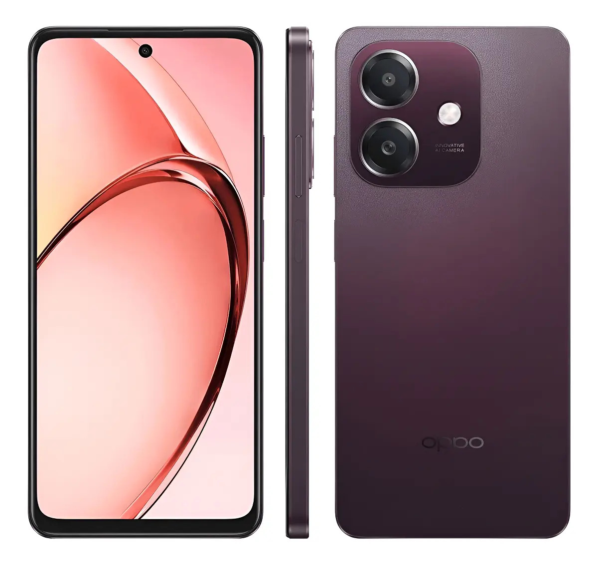 Smartphone Oppo A40 Vinho 256GB Tela 6.7" Câmera 50MP 4GB RAM