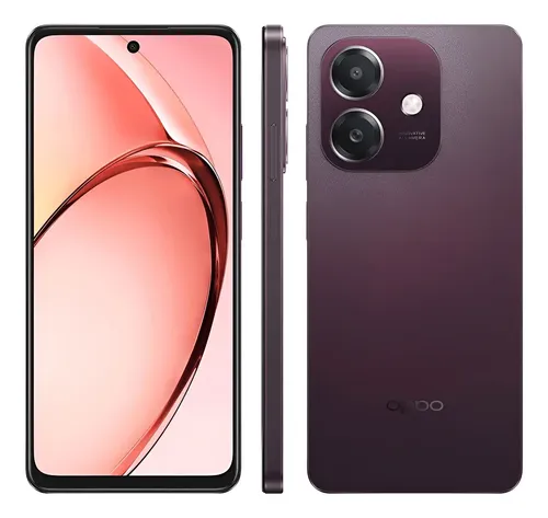 Smartphone Oppo A40 Vinho 256GB Tela 6.7" Câmera 50MP 4GB RAM (No...