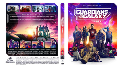 Guardians Of The Galaxy Vol. 3 2023 En Bluray. Ing/esp. Lat