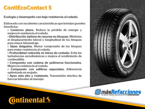 Kit De 4 Llantas 245/45r18 96w Continental Contiecocontact 5
