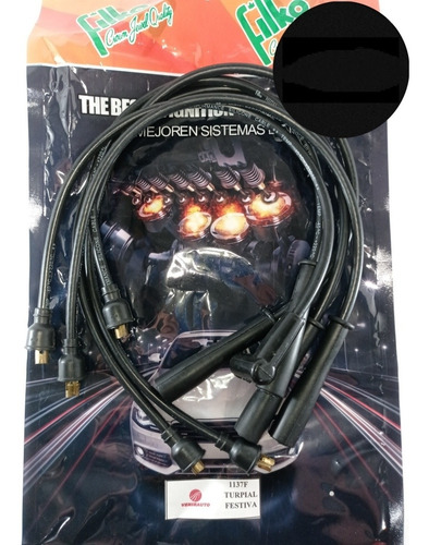 Cables De Bujias Mazda 323 Demio F.i Festiva 1.3 Turpial 