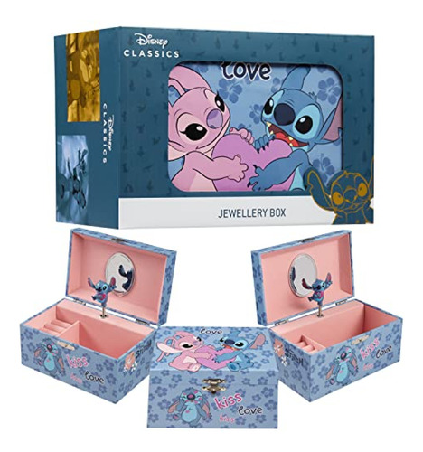 Joyeros Caja De Música Disney Stitch, Caja De Música De Joye