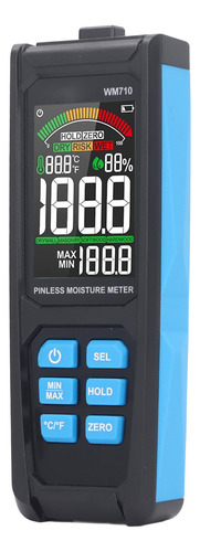 Medidor De Humedad Sin Clavija, Detector Digital De Madera,