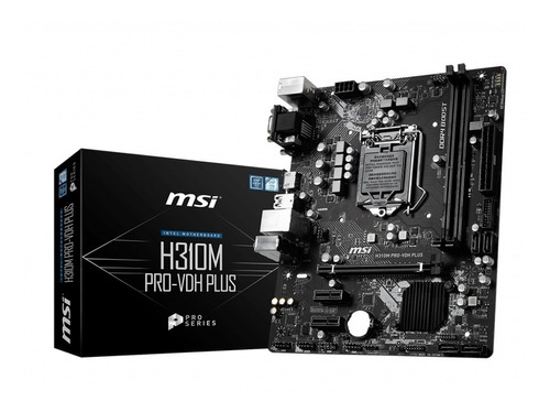 Msi Motherboard Intel H310m Pro-vdh Plus S1151 Ddr4 Hdm